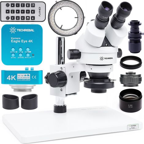 Microscope stéréoscopique 10HT Plus 1 7-45x + caméra Eagle Eye (1/5)