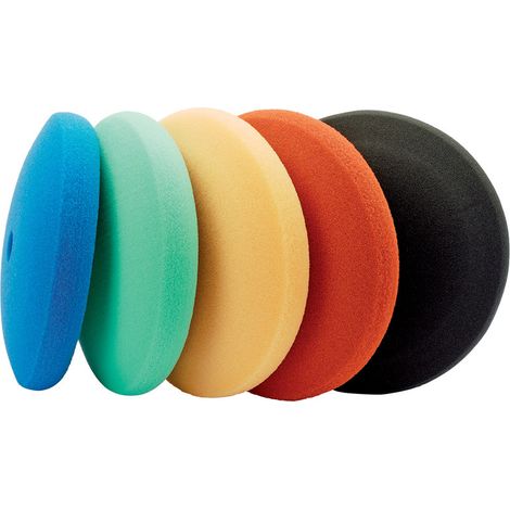 Draper Heavy Cut Red Polishing Sponge (46296) – 180mm for Heavy Polishing and Surface Refinement (1/5)