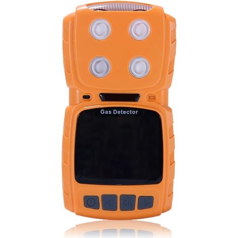 Moniteur de qualité de l'air Détecteur de concentration de chlore à main, alarme de fuite, testeur de gaz toxique, plage de 0-10 ppm, 0-50 ppm, haute précision Capteur de testeur de détecteur de gaz ( (1/5)