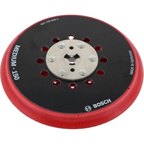 Plateau de Poncage O150 pour ponceuse excentrique GEX34-150 et autres modeles BOSCH - 2608614075