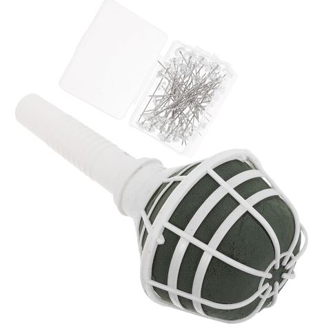 Support et Modulaire Structure Métal Plastique Préinstallée pour Bouquet de Fleurs de Fleur avec Mousse Montage Rapide pour Cérémonie de Mariage en Extérieur (1/5)