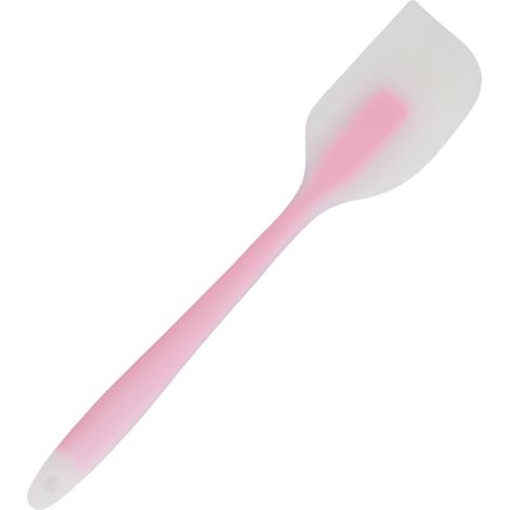 Grattoir en Silicone résistant à la chaleur, crème à gâteau, mélange de beurre, spatule de cuisson, outil de cuisine (rouge) (1/5)