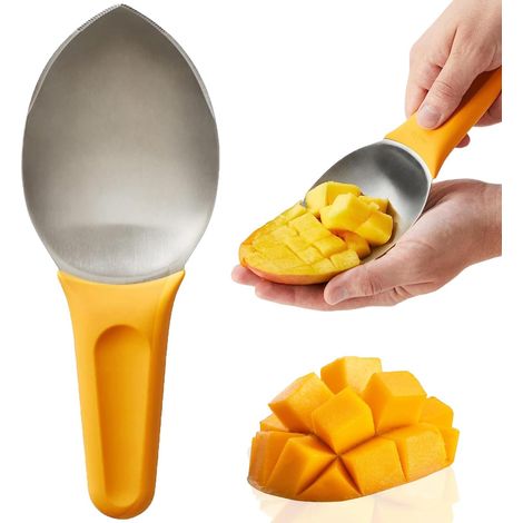 Coupe-mangue multifonction, outil de découpe pour mangue et pastèque (1/3)
