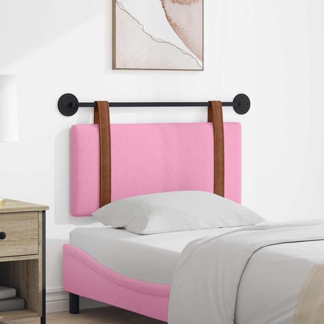 Hängendes Kopfteil Rosa Antikes PU (1/5)