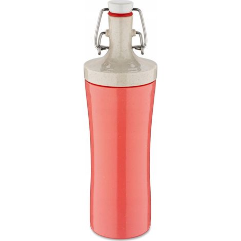 koziol PLOPP TO GO botella transparente 425 ml