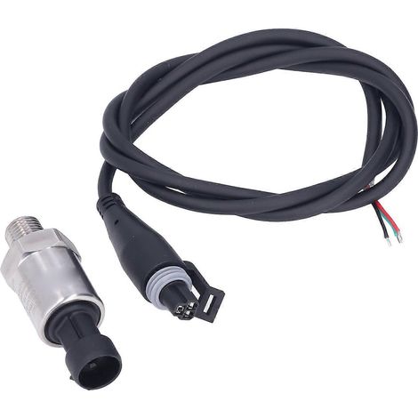 LEFOO Drucktransmitter Universal-Messumformer-Sensor 0‐16 bar NPT1/4 4‐20 mA Packard-Stecker T2000