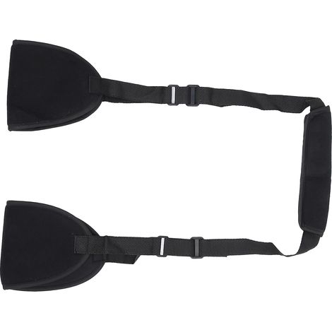 Attelle de Soutien pour Épaule et Avant-bras - Écharpe Orthopédique pour Fracture et Luxation - Accessoire de Récupération Noir (1/5)