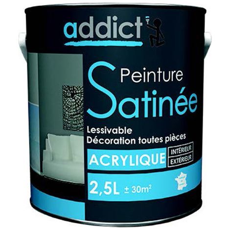 Addict Acrílico Satin 25 litros - Addict