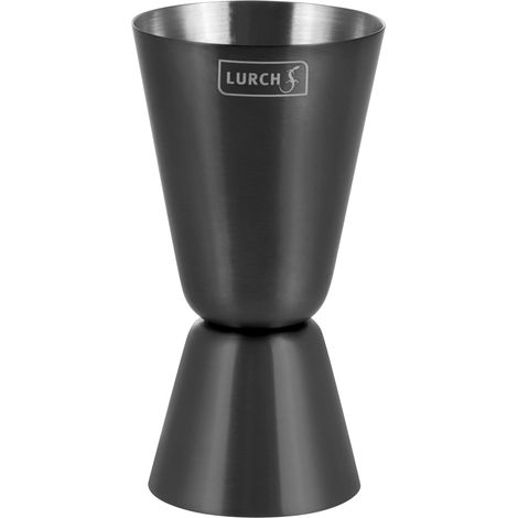 Lurch 240787 Jigger 2cl e 4cl Misuratore per misurare con precisione liquori e succhi, grigio fumo (1/5)