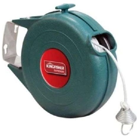 Retractable Automatic Clothes Washing Line Reel Indoor Outdoor