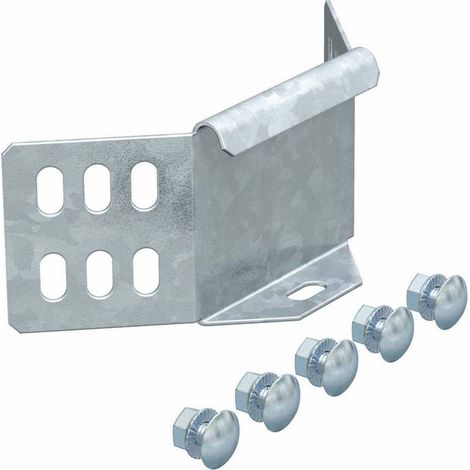 OBO Bettermann Connecteur d'angle pour chemin de câbles Acier galvanisé sendzimir, 6043062 (1/2)