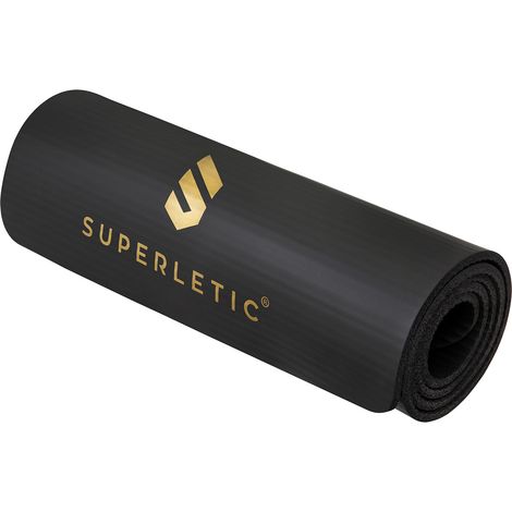 Deva Gymnastikmatte 180x1,0x60 cm NBR-Schaumstoff rutschfest inkl. Tragegurt