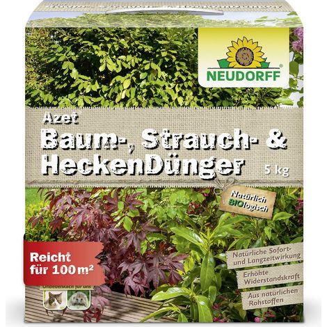 NEUDORFF® Azet® Strauch- und HeckenDünger BIO logisch - 5 kg (1/4)