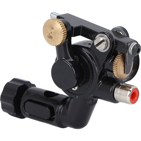 Tatouage Moteur Rotatif Gun Alliage Cuivre 8V 9000 RPM Interface RCA Machine Liner Shader Noire (1/5)