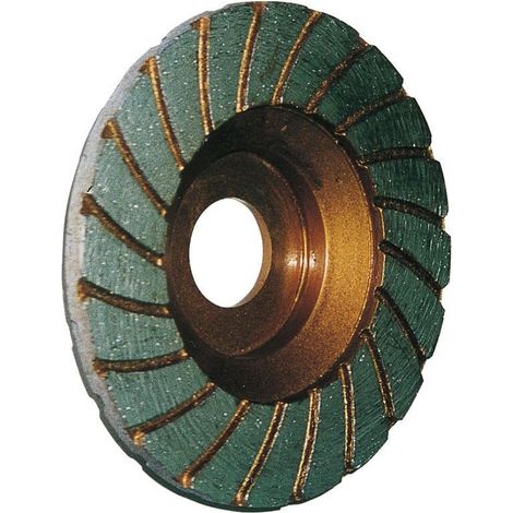 Meule tasse diamantee 100 mm pour meulage granit pierres 0833