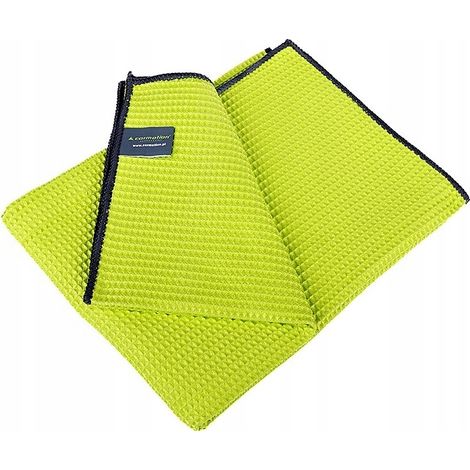 Asciugamano in microfibra a nido d'ape Carmotion 90x60 cm (1/4)