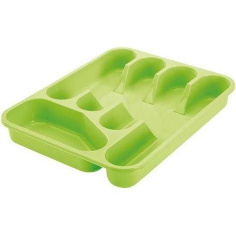 Porta Posate Cassetto Lime - 26,5X33,5Xh4,5 Cm