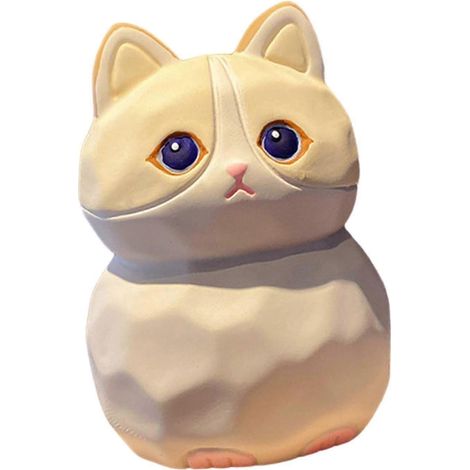 Décoration de tableau de bord de voiture : figurines de chats mignonnes à collectionner, à poser sur un bureau ou à offrir en souvenir.-Style B (1/5)