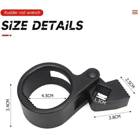 Extracteur de Rotule, Demonte Rotule Axiale Universel de biellette de clé Outil de démontage 27-42mm avec 1/2\
