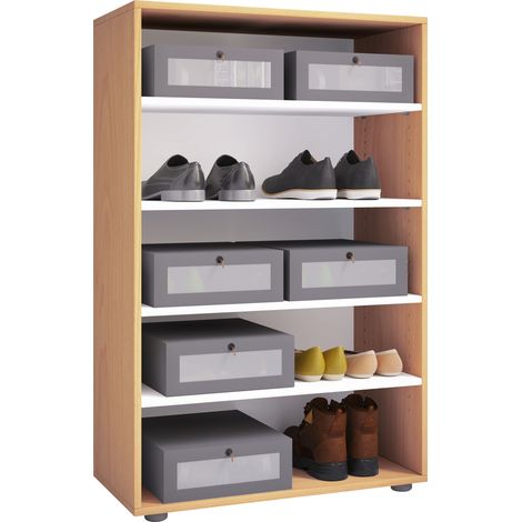 Grande scarpiera armadio scarpiera scarpiera Lona 5 110x70x37 - VCM