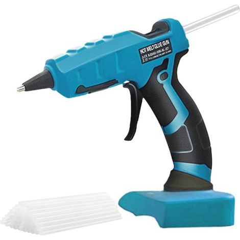0 – Kabellose Heißklebepistole – Kompatibel mit 18 V/20 V – Schnelle Aufheizzeit – Für präzises Kleben auf Holz und Glas (1/5)