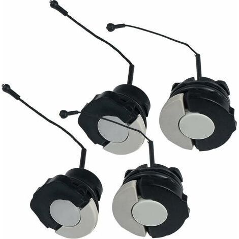 Bouchon d'essence + Bouchon d'huile pour STIHL MS200 MS210 MS230 MS250 MS260 MS270 MS280 MS340 MS341 MS361 MS380 MS381 MS390 MS441 MS460 MS880 MS171 MS181 MS192T Tronçonneuse (4 Pack)