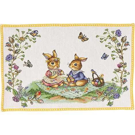 Villeroy & Boch Spring Fantasy tovaglietta gobelin Picnic, 32x48 cm, Cotone/Poliestere, Multicolore (1/2)