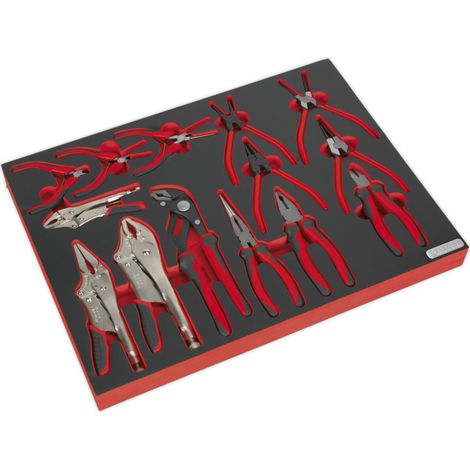 Sealey Premier Platinum Pliers Set with Tool Tray 14pc TBTP05 (1/3)