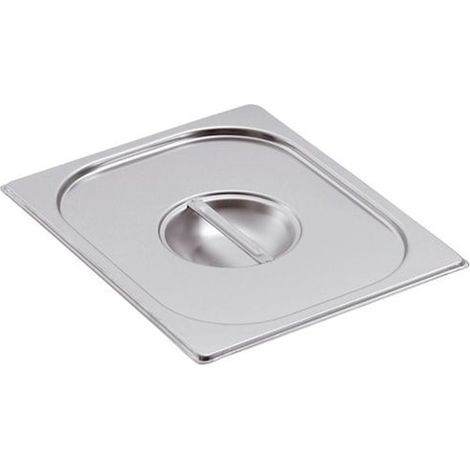 Couvercle pour Bac gastronorme Inox - GN 1/2 - Matériel CHR Pro