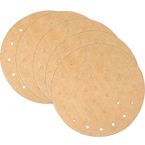 100 feuilles papier cuisson rond 20 cm, papier sulfurisé antiadhésif gâteaux pizzas (1/5)