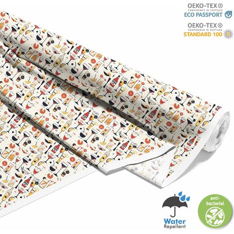 Outdoor-Dekorstoff Oxford – Cocktail-Motiv DX8698 (1/5)