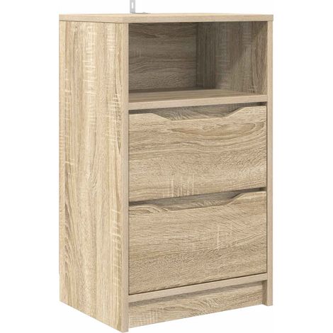 Maison Exclusive - Table de chevet Chêne Sonoma 40 x 30 x 467 cm Bois d'ingénierie (1/5)