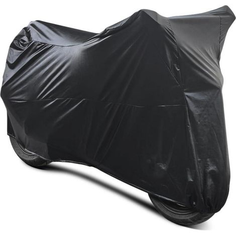 Motorrad Abdeckplane wasserdicht & atmungsaktiv, Stretch-Stoff, XXXL, Schwarz (1/5)