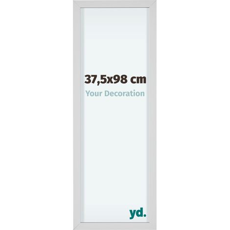 yd. - Cadre photo 37.5x98 - Blanc - Aluminium - Virginia (1/5)