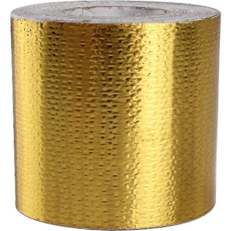 Hochtemperatur-Hitzereflektierendes Klebeband, Hitzeschutz – 10 m x 5 cm – Gold (1/5)
