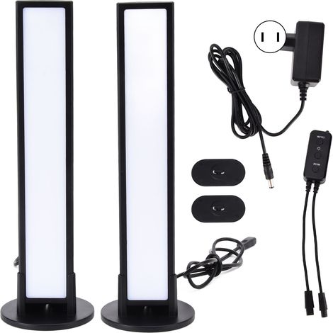 3D-LED-Lichtleiste mit Fernbedienung für Musik, Spiele und Wanddekoration – 100–240 V Netzteil (1/5)