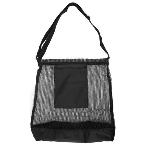 Questa capiente borsa a rete per la raccolta di funghi e frutti da giardino è dotata di tracolla regolabile, ideale per la raccolta di funghi e frutta, e di una tasca esterna per riporre comodamente i (1/5)