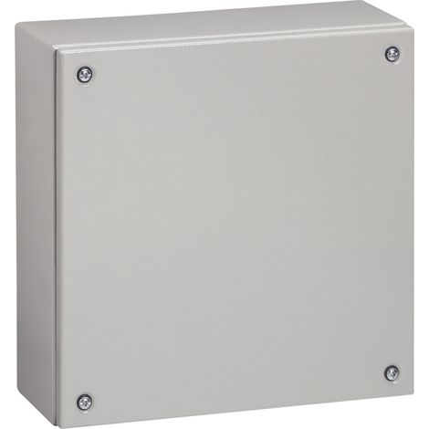 Boîtier industriel Atlantic métal rectangulaire IP66 IK10 200x300x120mm RAL7035 LEGRAND 035607