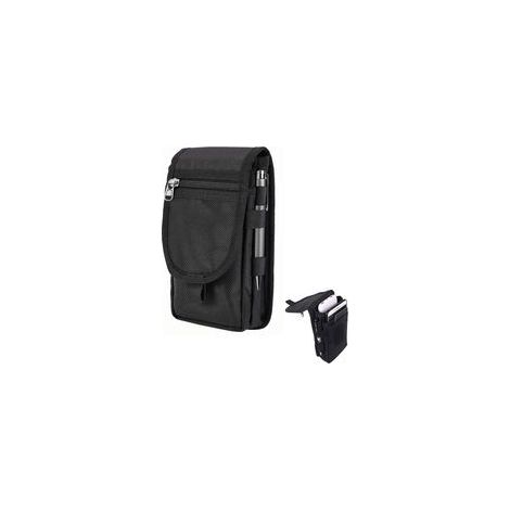 1 sac à outils multifonctionnel, sac à outils à trois compartiments superposés, sac banane à outils,pochette pour ciseaux et clés,pour menuisiers, jardiniers,fabricants de cadres et couvreurs (1/5)