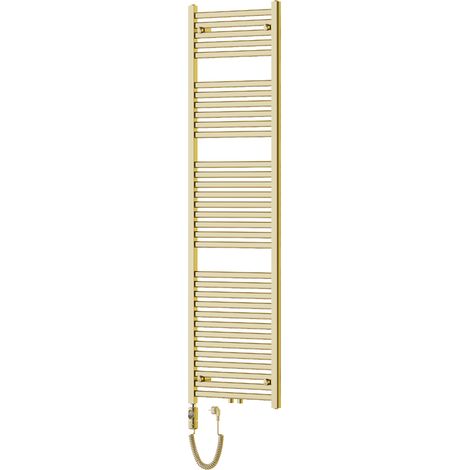 Mexen Hades radiador eléctrico 1800 x 500 mm, 900 W, dorado - W104-1800-500-2900-50 (1/5)