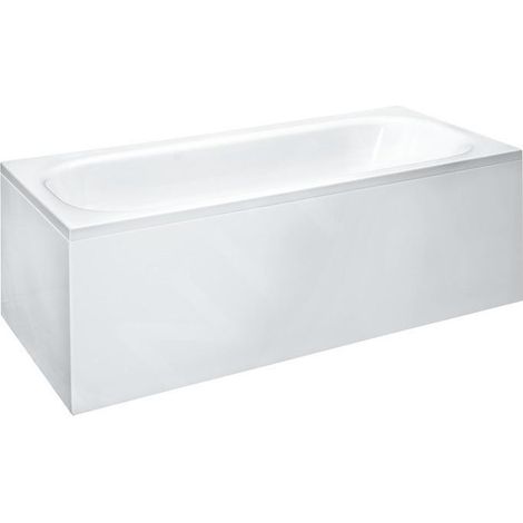 Laufen Solutions - Baignoire avec support et panneau en L gauche, 1700x750 mm, blanc H2235350000001 (1/3)