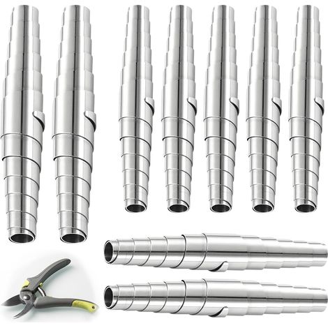 6 Ressorts Rechange Acier Inoxydable Sécateur 6cm 7cm 8cm Universel Elasticite flexible solide, compatible ciseaux universels, installation simple rapide, tension precise fiable, jardinage (1/5)