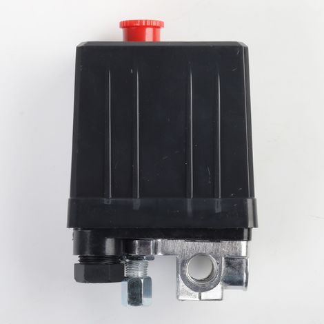 Pressostat de compresseur d'air avec 4 sorties pièces de compresseur de soupape de commande de pressostat15A 6-8KG