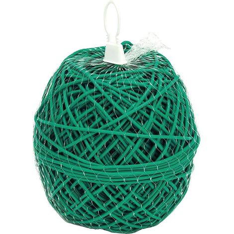 PAPILLON macarron entutorar pvc verde 4,0 mm. 1 kg. , Macarron entutorar pvc verde - Diámetro: 4,0 mm.- Peso 1 kg.- Ligero y fácil de usar.- Ideal en jardin (1/2)