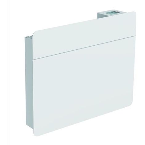 Convector eléctrico de pared - 1000W - WARM TECH - 230V - Hasta 30m3 - Blanco (1/5)