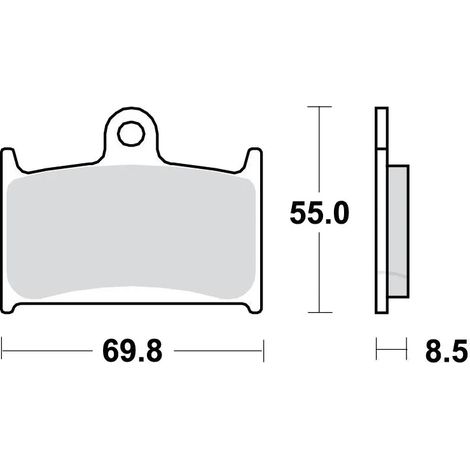 Pastiglie freno TRW MCB595