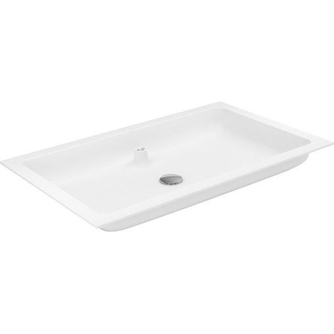 Lavabo Varicor X-LINE 805 x 17 x 493 mm blanco ártico seda mate KEUCO