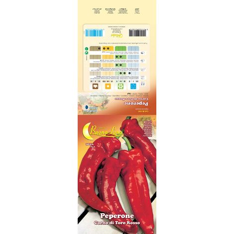 SEMI ORTO PEPERONE CORNO ROSSO Q.TA 10