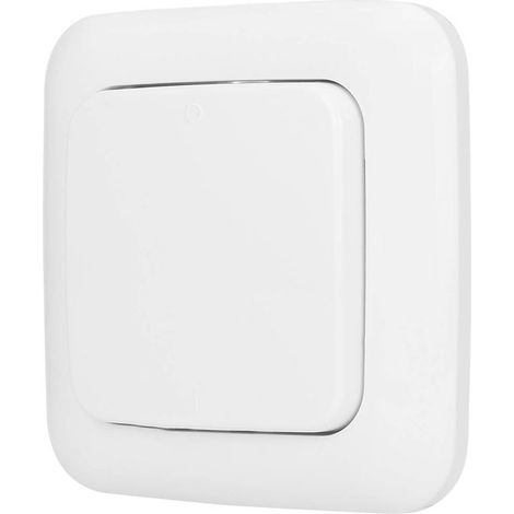 Interrupteur mural sans fil 433 MHz SH490162 – Compatible avec interrupteurs de base – IP20 – Pour utilisation intérieure – Smartwares (1/5)