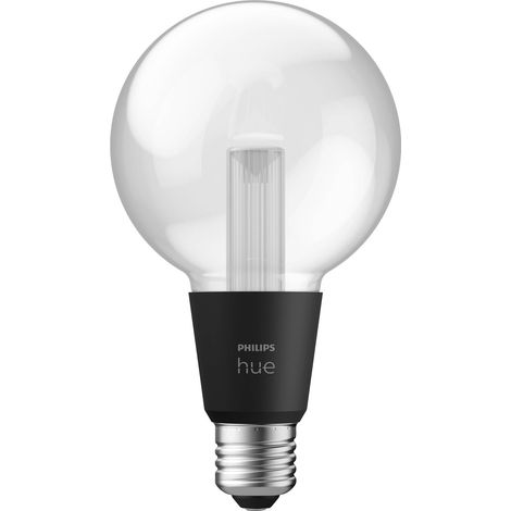 Philips Hue LED E27 Lightguide Ampoule Globe Petite (G95) Claire Lumière blanche et colorée - White and Color Ambiance (1/5)